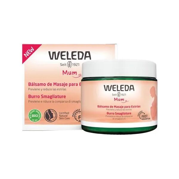 weleda burro smagliature mum previene e riduce le smagliature 150 ml