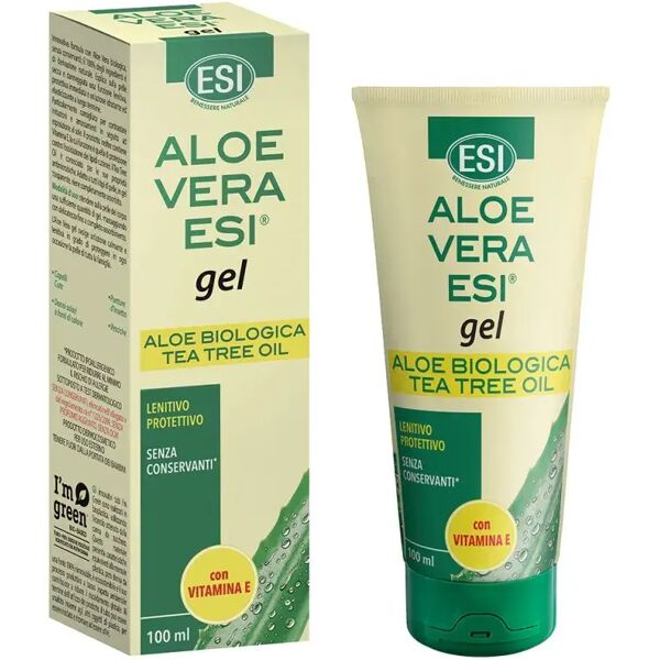 esi aloe vera gel con vitamina e e tea tree oil 100 ml