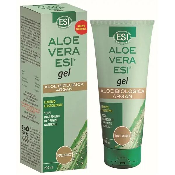 esi aloe vera gel con olio di argan idratante e nutriente 200 ml