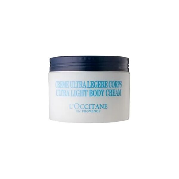 l'occitane karité - crème ultra legere corps - crema corpo leggera vasetto 200 ml