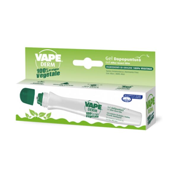 vape derm 100% vegetale penna gel dopopuntura 1 pezzo