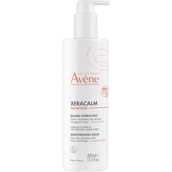 avène xeracalm nutrition eau thermale balsamo idratante per pelle molto secca 400 ml