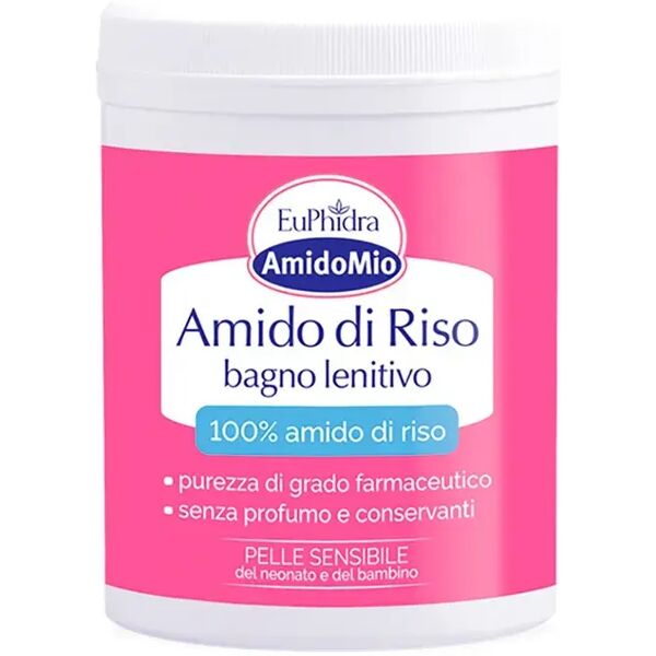 euphidra amidomio bagno lenitivo all'amido di riso in polvere 200 g