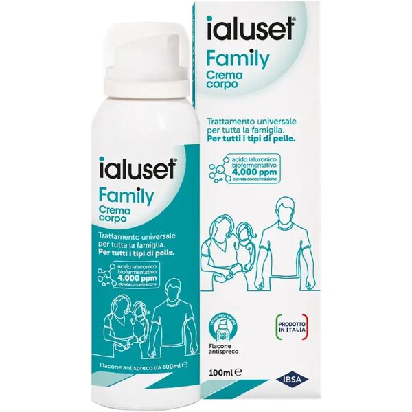 ialuset family crema corpo spray 100 ml