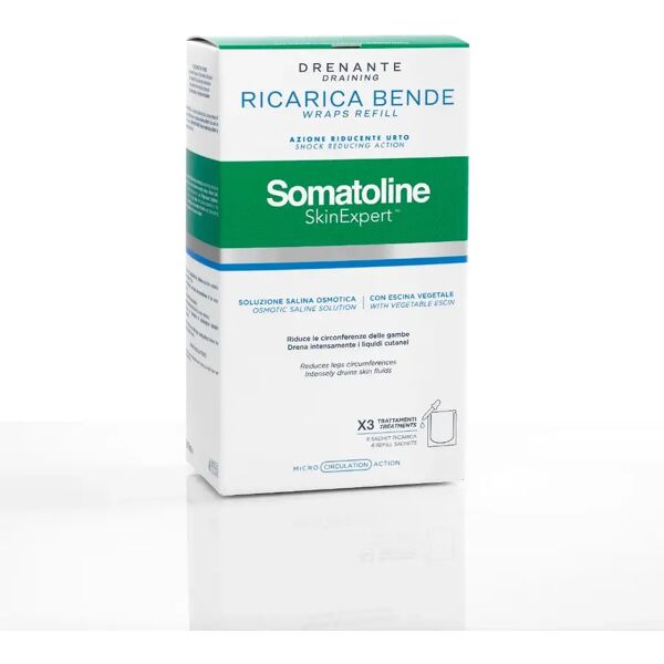 somatoline skinexpert somatoline skin expert bende snellenti drenanti azione riducente urto 3 applicazioni