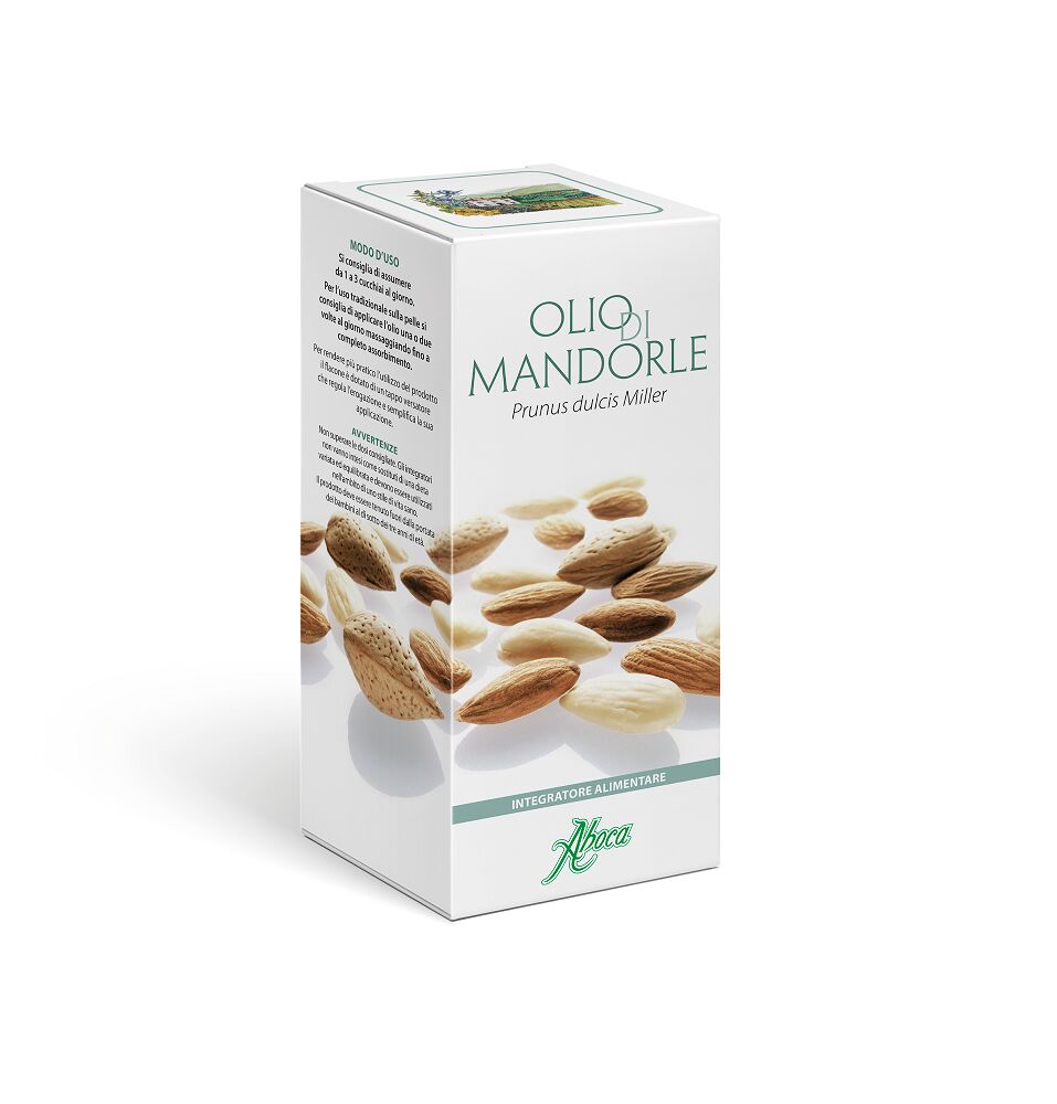 aboca olio di mandorle dolci integratore emolliente 250 ml