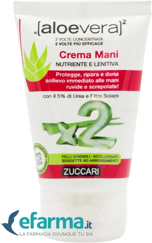 aloevera2 zuccari crema idratante mani 50 ml