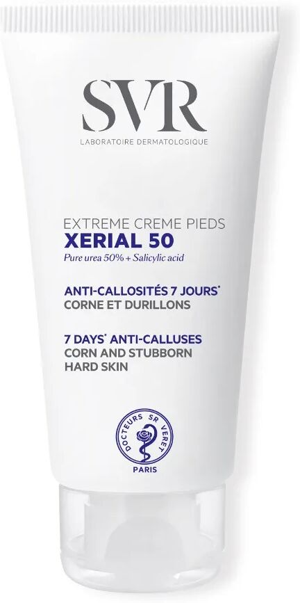 svr xérial 50 extreme crema piedi secchi anti-callosità 50 ml