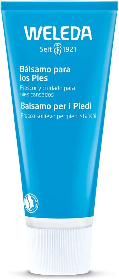 weleda balsamo rinfrescante e rigenerante per i piedi 75 ml