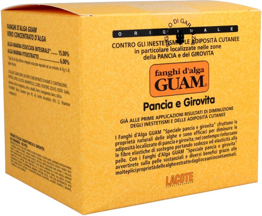 guam fanghi d’alga pancia e girovita crema anticellulite vaso da 500g