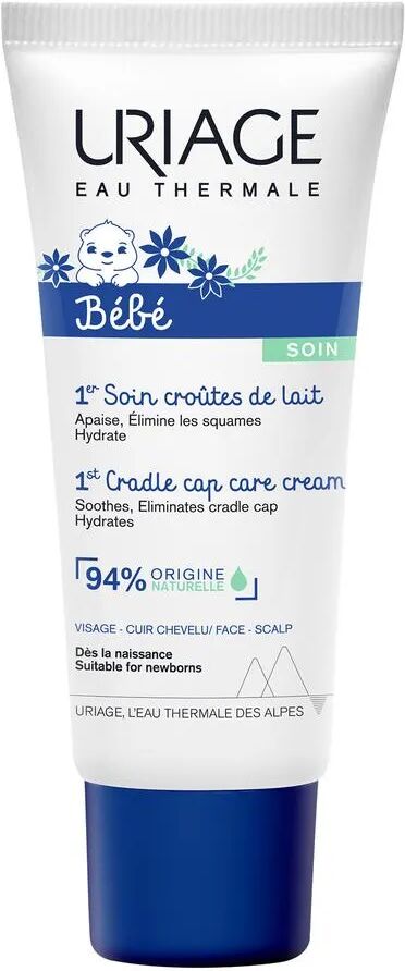 uriage bébé crema per la crosta lattea riparatrice e lenitiva 40 ml