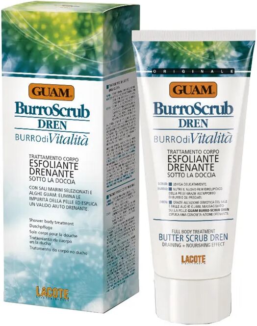 guam burroscrub dren trattamento esfoliante 200 ml