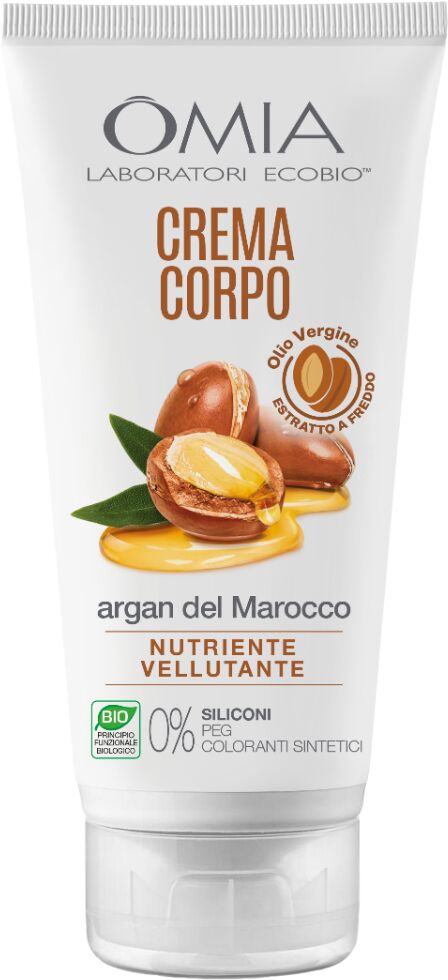 omia crema corpo nutriente vellutante argan del marocco 200 ml