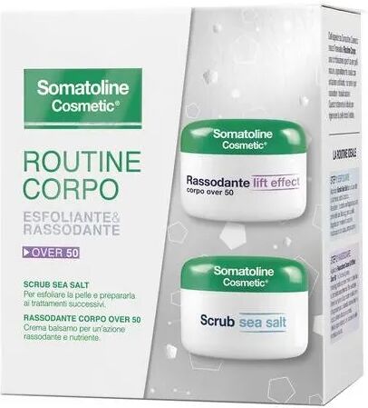 somatoline skinexpert somatoline cosmetic lift effect rassodante over 50 200ml + scrub sea salt 350 g