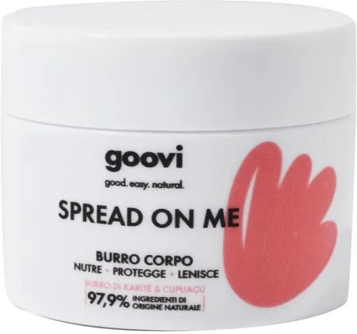 goovi spread on me burro corpo per pelle secca e screpolata 150 ml