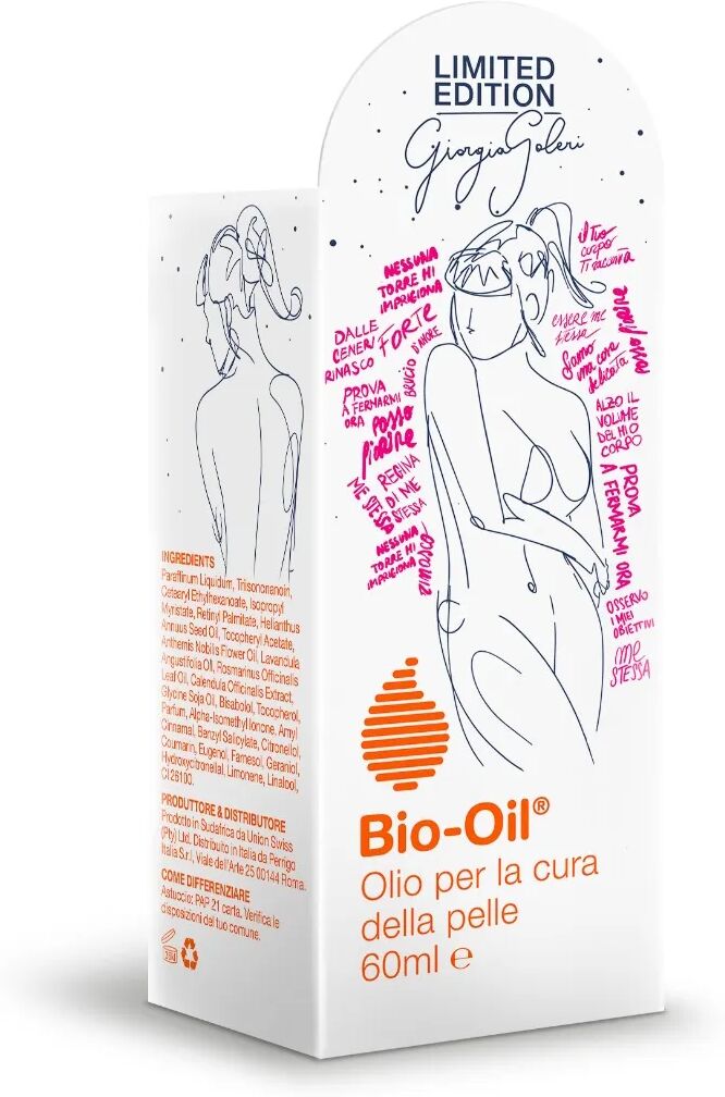 bio-oil limited edition olio per la cura della pelle smagliature e cicatrici 60 ml