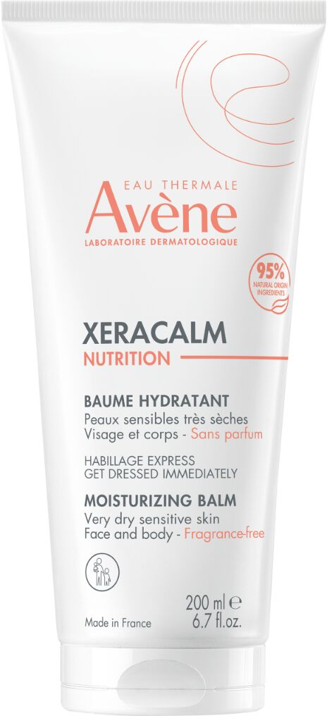 avène xeracalm nutrition eau thermale balsamo idratante per pelle secca 200 ml