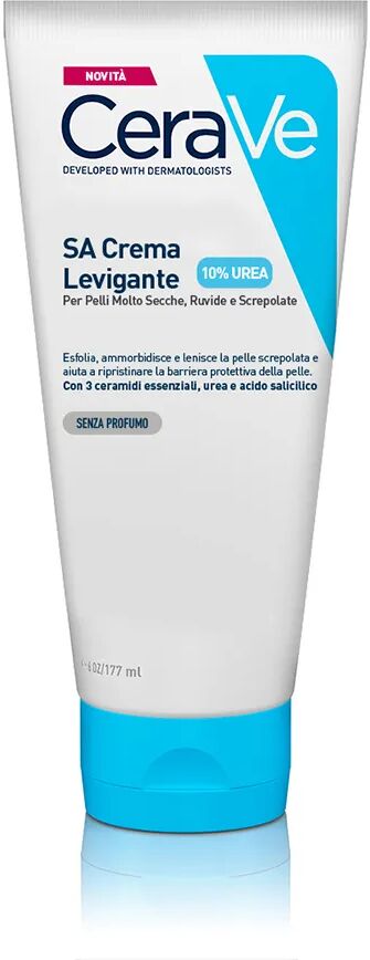 cerave sa crema levigante 10% urea per pelle molto secca, ruvida e screpolata 177 ml