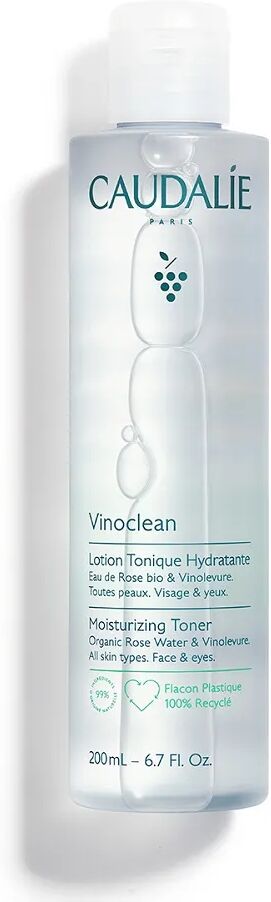 caudalie vinoclean lozione tonica idratante viso 200 ml