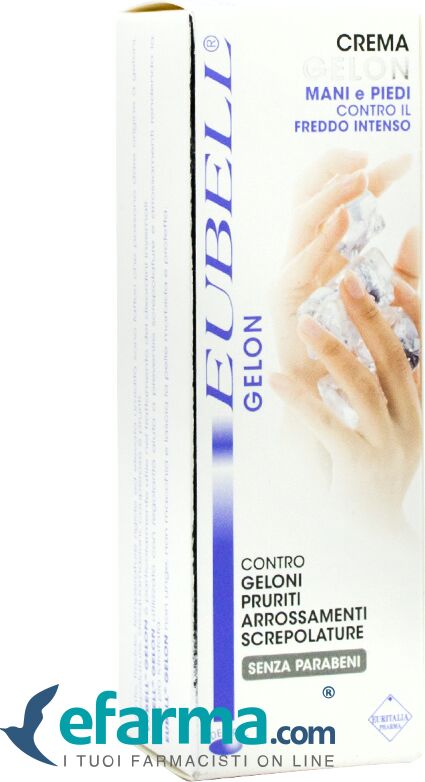 eubell gelon mani e piedi crema all'arnica 75 ml