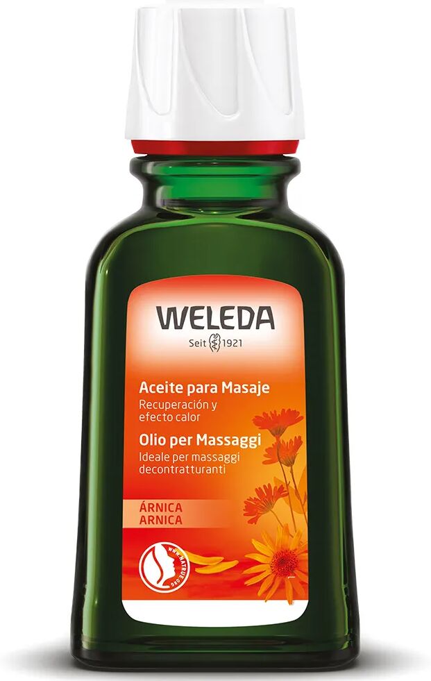 weleda arnica olio per massaggio corpo 50 ml