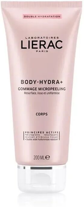 lierac body-hydra+ gommage micropeeling esfoliante corpo 200 ml