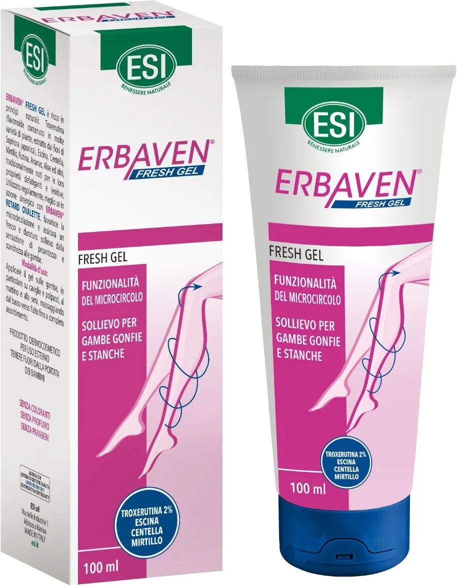 Esi Erbaven Fresh Gel Gambe Pesanti 100 ml