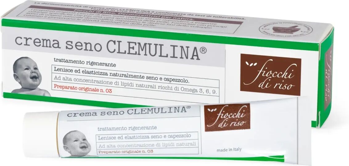 Fiocchi di Riso Crema Seno Clemulina Trattamento Rigenerante 15 ml