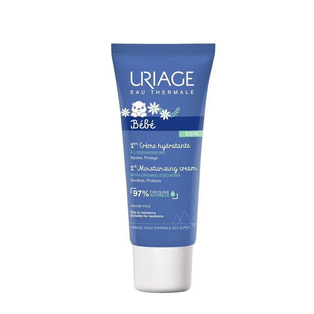 Uriage Bébé Crema Viso Idra-Protettiva Neonati 40 ml