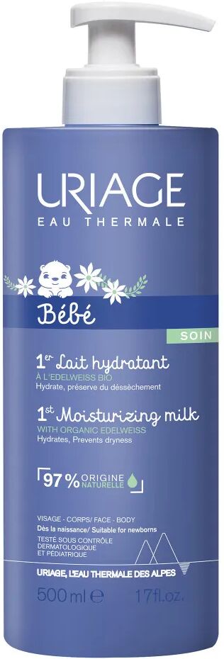 Uriage Bébé Latte Idratante Corpo Trattamento Quotidiano 500 ml