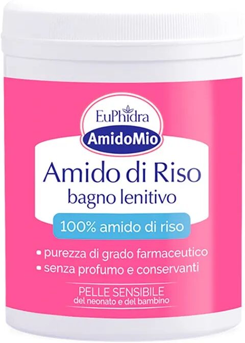 EuPhidra AmidoMio Bagno Lenitivo All'Amido Di Riso in Polvere 200 g