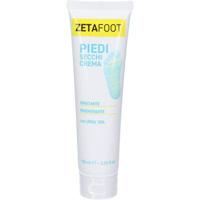 Zetafoot Crema Piedi Secchi 100 ml Idratazione Intensa e Protezione Screpolature Zetafoot Crema Piedi Secchi 100 ml Idratazione Intensa e Protezione Screpolature