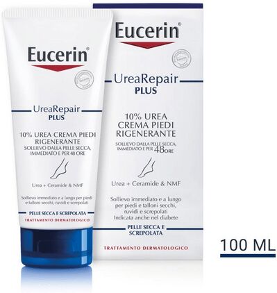 Eucerin Urea Repair Plus Crema 10% Rigenerante Piedi 100ml 1 Eucerin Urea Repair Plus Crema 10% Rigenerante Piedi 100ml
