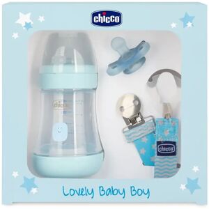 Chicco Cofanetto Nascita Biberon Benessere Azzurro Per Bambino