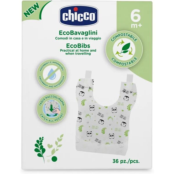 chicco bavaglini monouso 36 pezzi