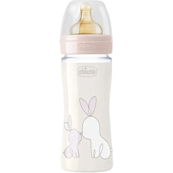 chicco original touch tettarella caucciu vetro girl 240 ml