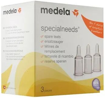 medela specialneeds tettarelle di ricambio 3 pezzi