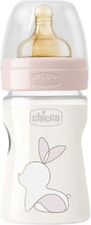 chicco biberon original touch 1 foro caucciù girl 150 ml