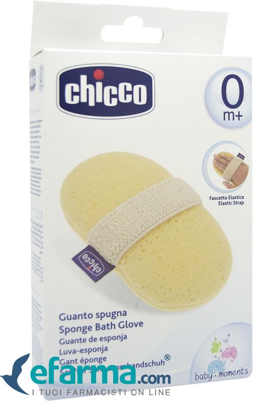 chicco guanto spugna bambino