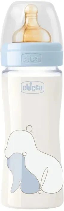 chicco biberon original touch boy 1 foro bottiglia di vetro 240 ml