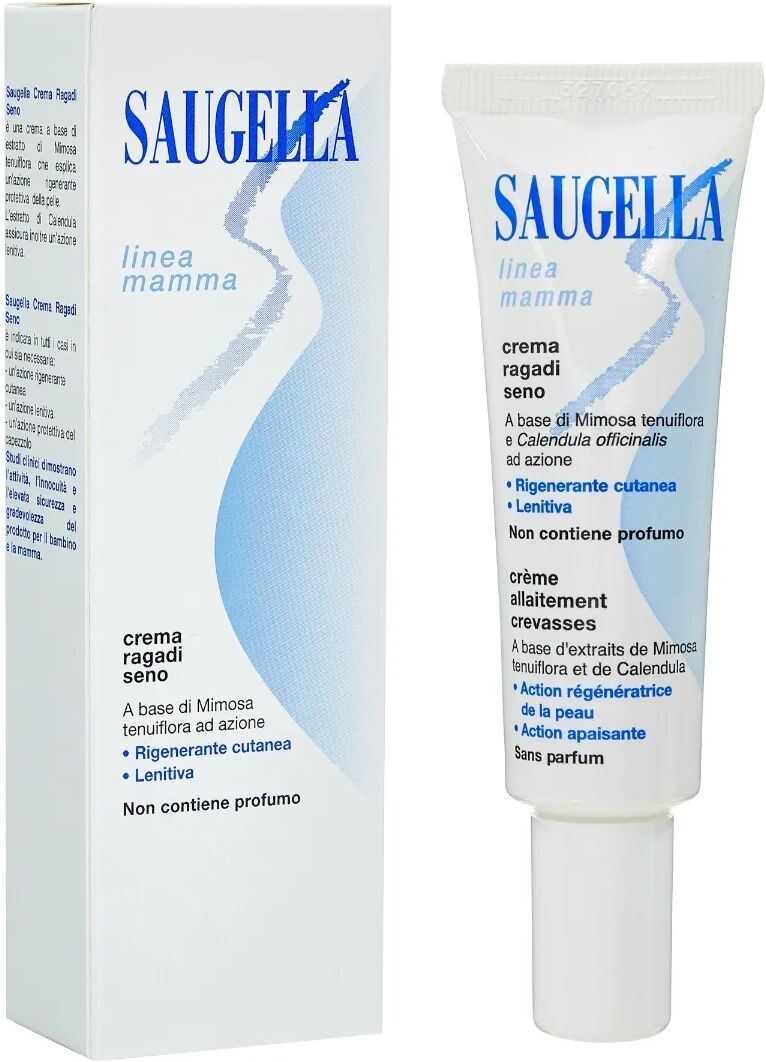 Saugella Crema Anti Ragadi Seno Rigenerante Lenitiva 30 ml