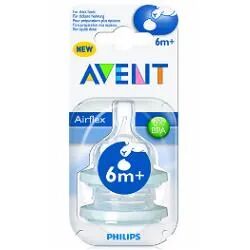 AVENT Tettarella Classic per Pappe Dense +6 mesi 2 pezzi