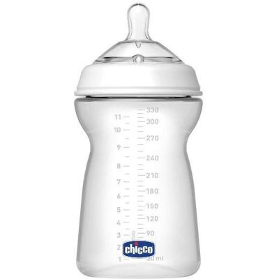 Chicco Biberon Natural Feeling 6m+ Flusso Veloce 330 ml Chicco Biberon Natural Feeling 6m+ Flusso Veloce 330 ml