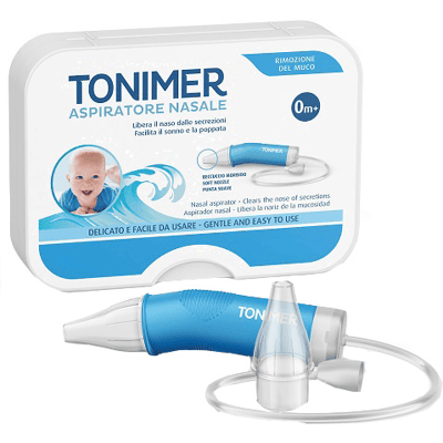 Tonimer Aspiratore Nasale Per Lavaggi Nasali 0 Mesi 1 Aspiratore + 2 Beccucci Tonimer Aspiratore Nasale Per Lavaggi Nasali 0 Mesi 1 Aspiratore + 2 Beccucci