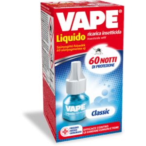 VAPE Ricarica Liquida Classic 60 Notti Insetticida 1 Pezzo