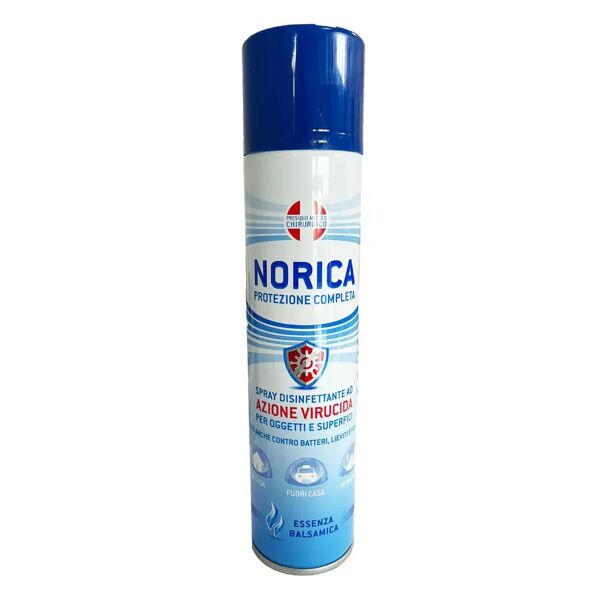 norica plus spray disinfettante per oggetti e superfici essenza balsamica 300 ml