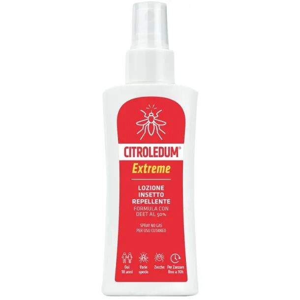 citroledum extreme lozione spray repellente insetto 100 ml