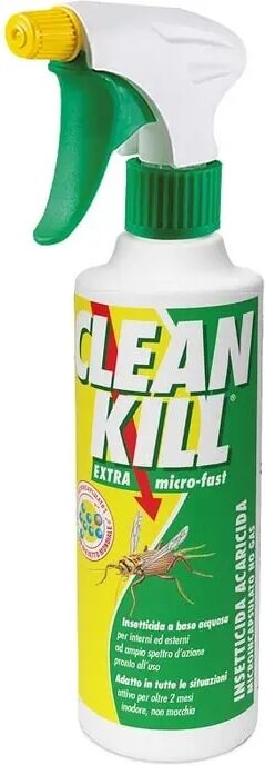 clean kill extra micro fast spray insetticida 375 ml