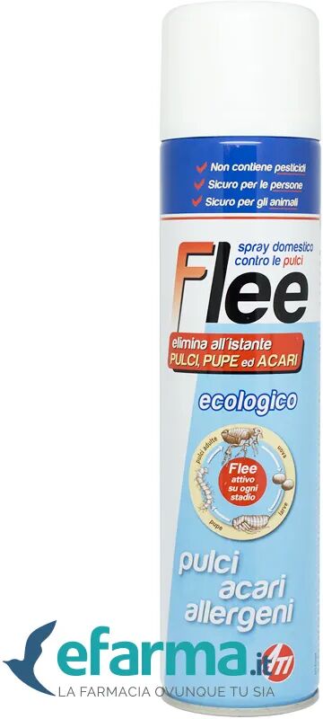 ATI Flee Spray Antiparassitario Domestico Antipulci 400 Ml