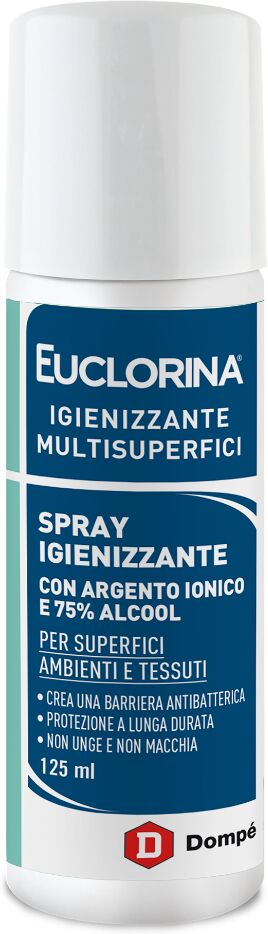 Euclorina Igienizzante Mani Spray Multiuso 125 ml